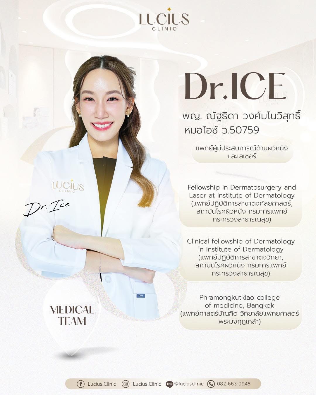 แพทย์หญิงณัฐธิดา วงศ์มโนวิสุทธิ์ (หมอไอซ์)
